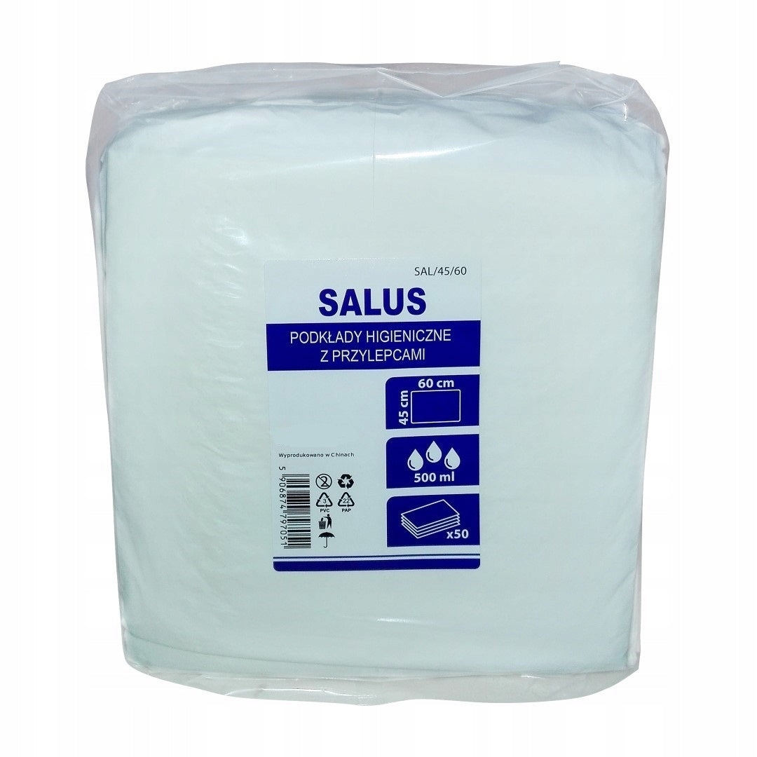 SALUS Hygiene pads 45x60 cm 50pcs absorbent mats