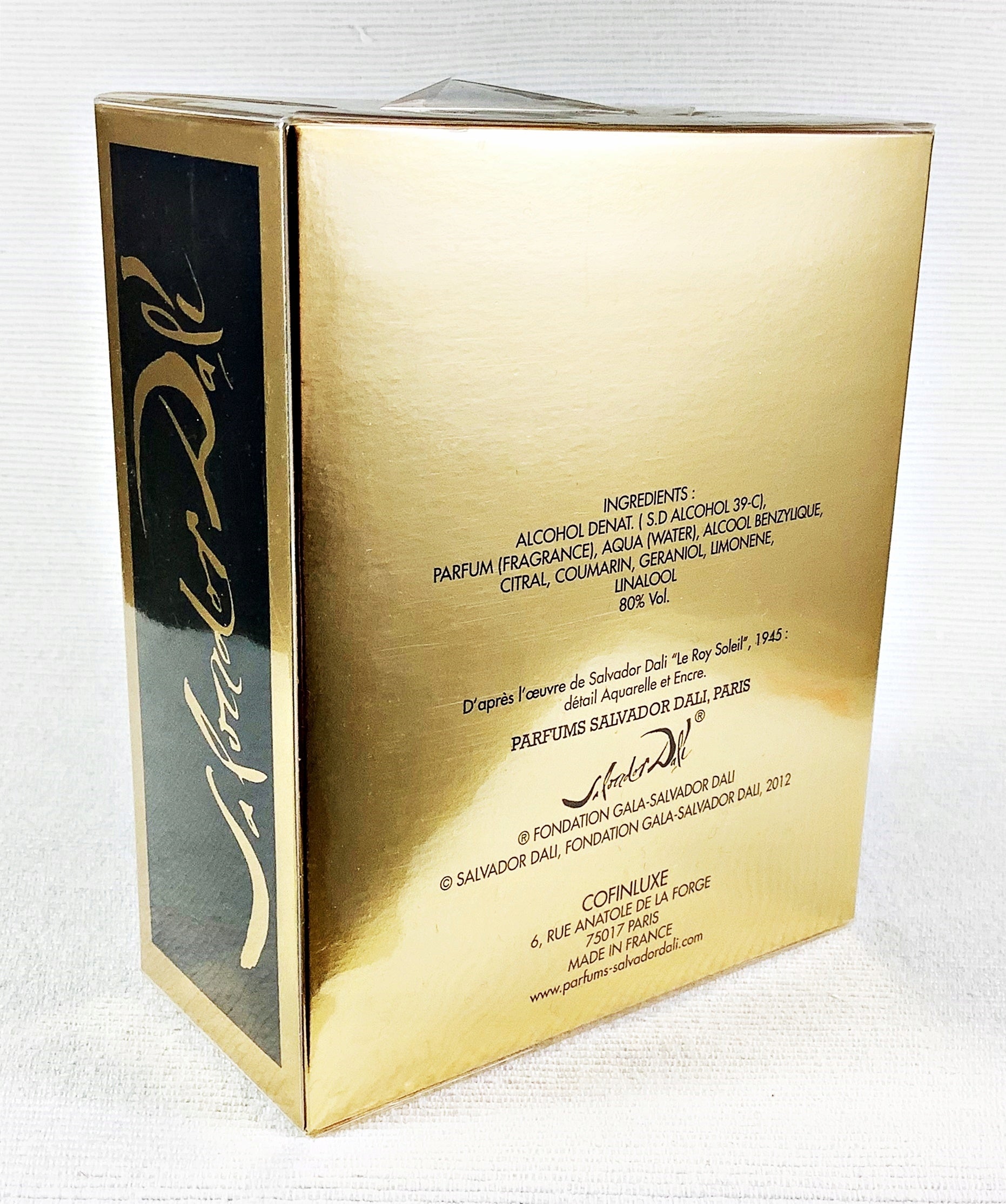 SALVADOR DALI EXTREME 100 ML EAU DE TOILETTE UNIQUE Manufacturer code 3331439410304