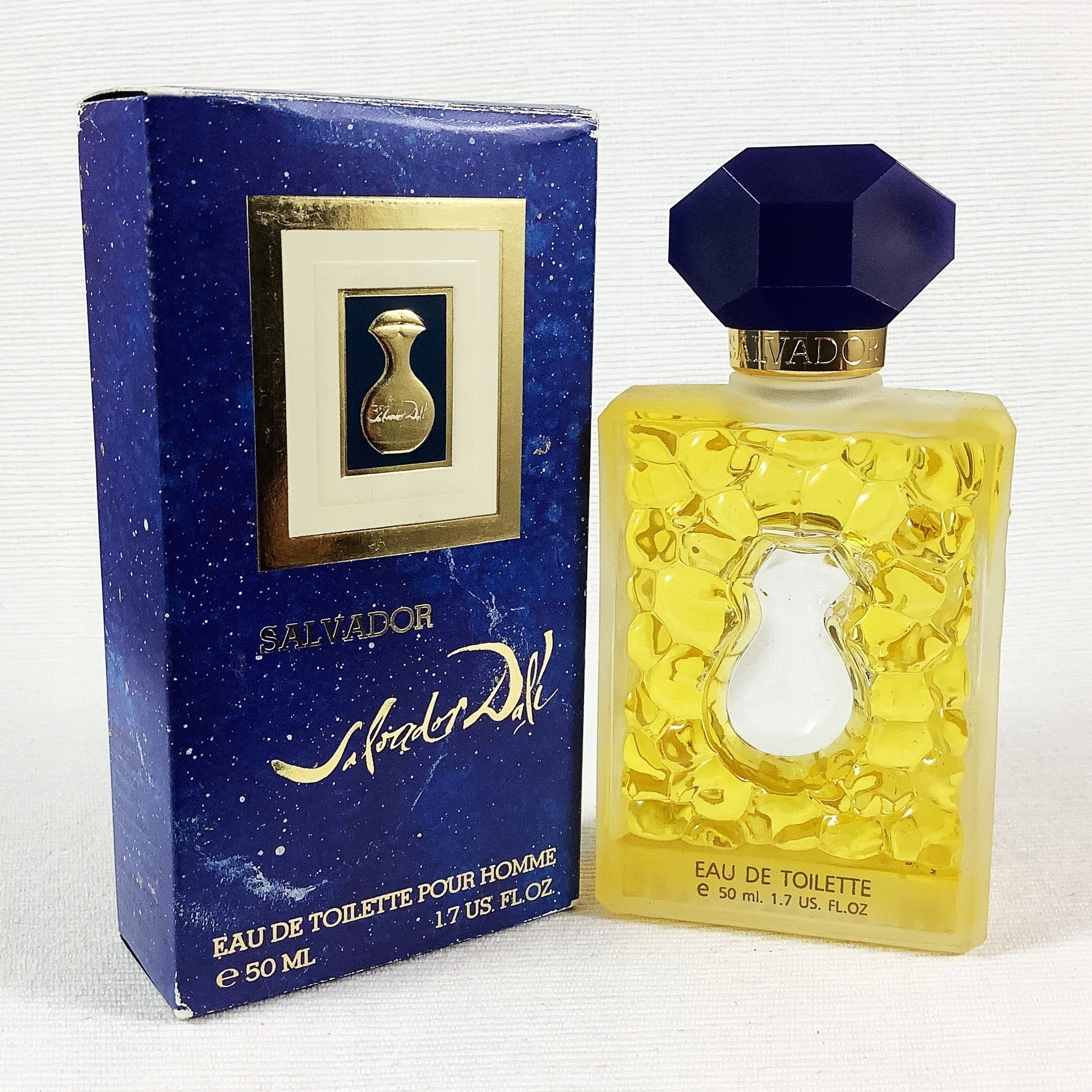 SALVADOR DALI SALVADOR 50 ML EAU DE TOILETTE SPLASH VERY EARLY UNIQUE Packaging status original