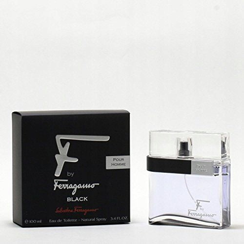 SALVATORE FERRAGAMO F BY FERRAGAMO BLACK - EDT VOLUME: 100 ML FOR MEN