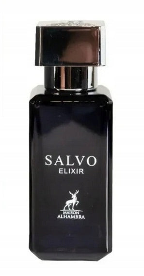 SALVO ELIXIR MAISON ALHAMBRA 30ML EDP ORIGINAL ARABIC FRAGRANCE FOR MEN Packaging status original