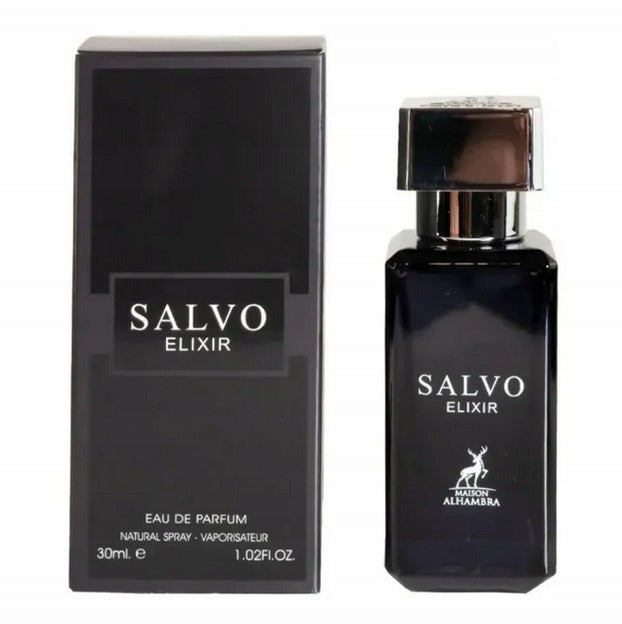 SALVO ELIXIR MAISON ALHAMBRA 30ML EDP ORIGINAL ARABIC FRAGRANCE FOR MEN