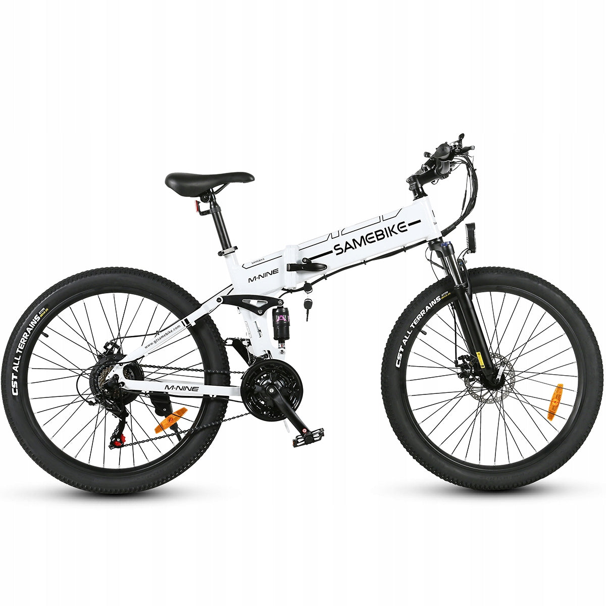 SAMEBIKE LO26-II Folding Electric Bike 48V 14AH 100HP MTB Hydraulic Manufacturer code 9331855381619 - BraveCyclist