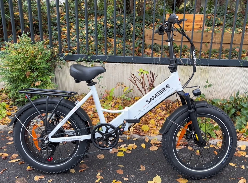 SAMEBIKE LOTDM200-II Electric City Bike 48V 13AH 80KM 20" NFC Pannier Bag Manufacturer code SAMEBIKE LOTDM200-II Electric City Bike