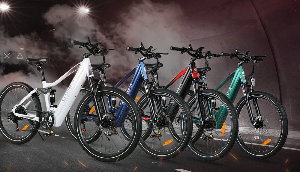 SAMEBIKE XD26-II Electric Vehicle 48V 14AH 750W 100KM 26-inch MBT Hydraulic Foldability partially assembled, calibrated