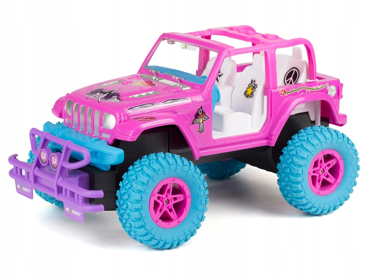 Ferngesteuertes Auto Exost Jeep, rosa 