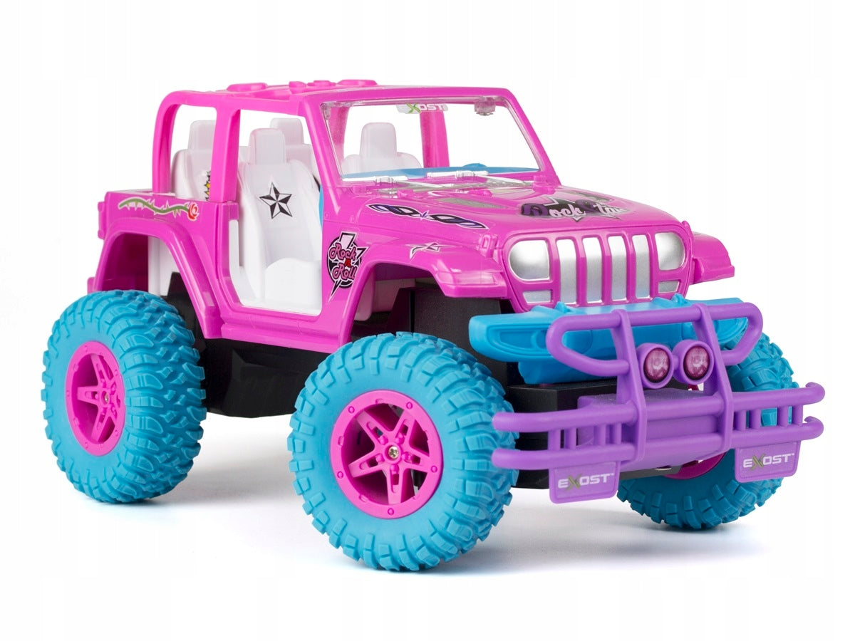 Ferngesteuertes Auto Exost Jeep, rosa 