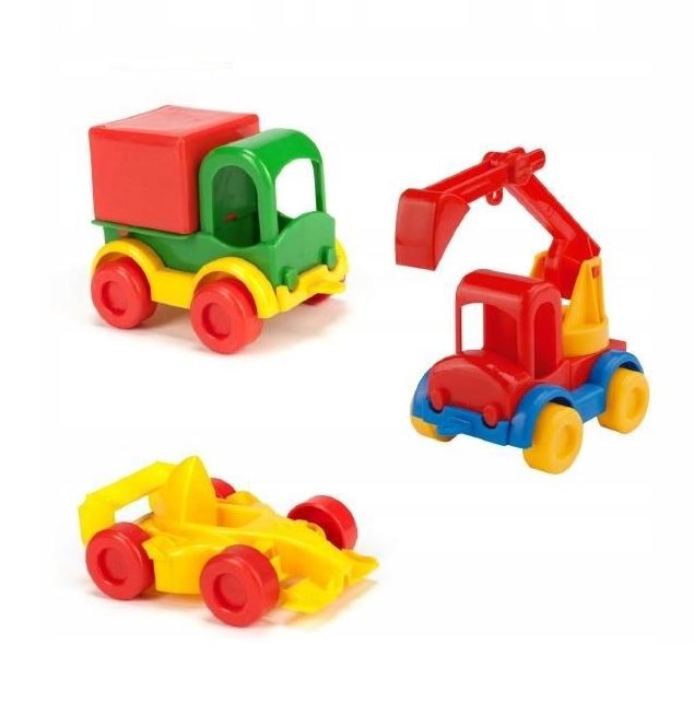 Spielzeugauto-Set Wader, 661766, 18-tlg. 
