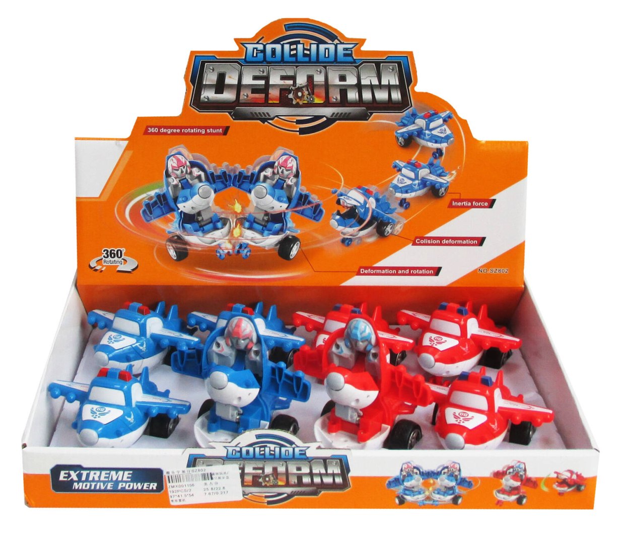 Figūrėlė transformeris Super Wings (Super sparnai) Flip