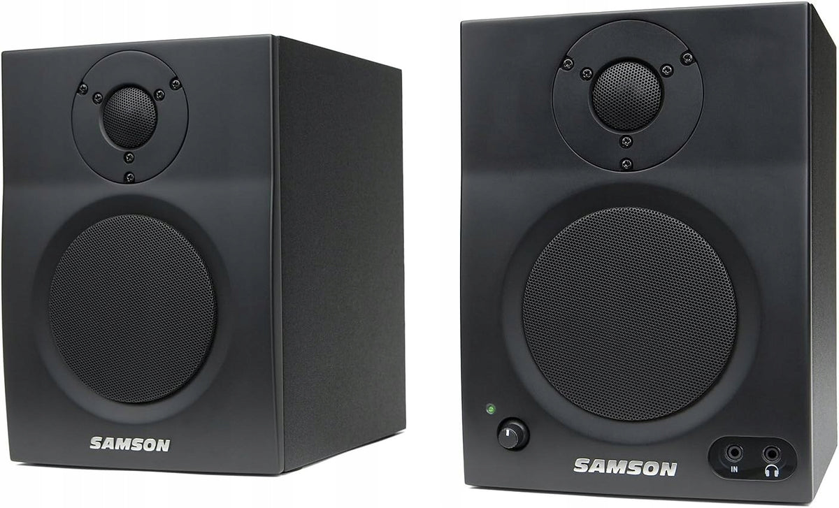 SAMSON MediaOne BT4 Bluetooth pair of active B142 15e studio monitors Manufacturer code SAMBT4
