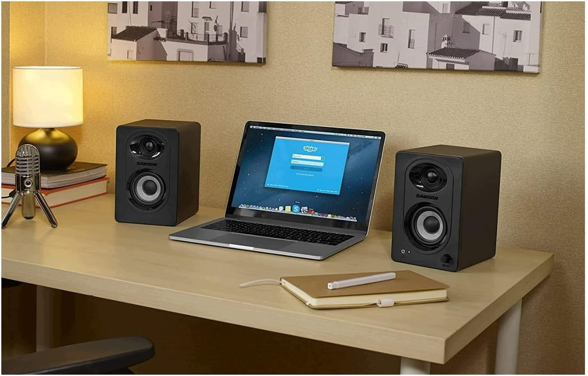 SAMSON MediaOne M30BT Bluetooth Monitors B97 15b/a Brand Samson