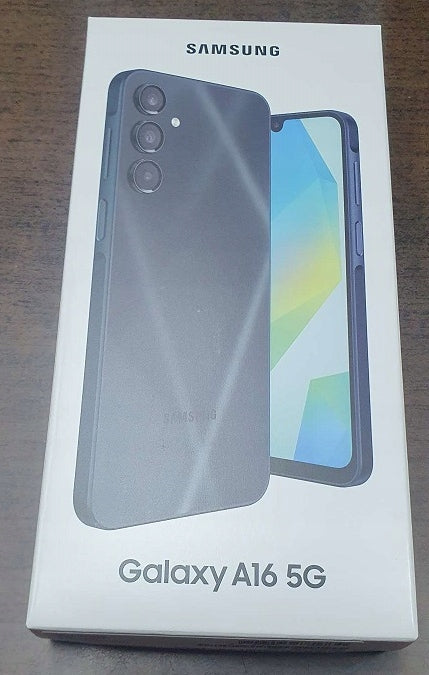 *SAMSUNG GALAXY A16 5G A166B/DS 4/128GB PL DUAL SIM BLACK FV GDÓW* Charger included no