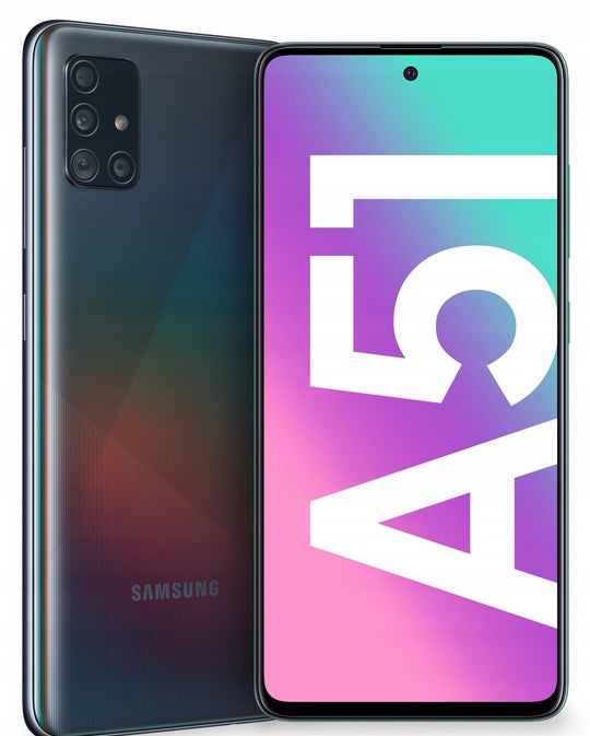 SAMSUNG GALAXY A51 SM-A515F 128GB + CASE Headphones included no