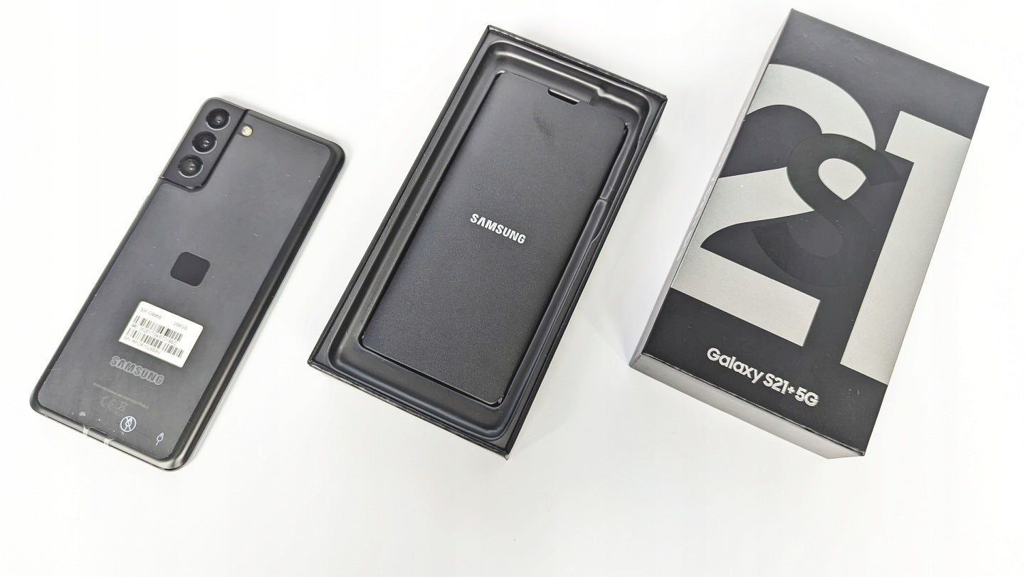 SAMSUNG GALAXY S21 PLUS 8GB 256GB FULL SET FILMS Charger included no