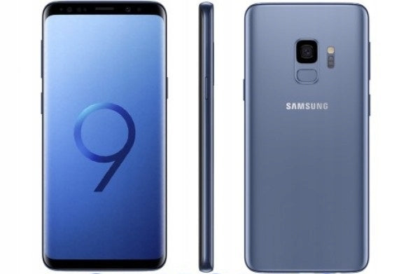 SAMSUNG GALAXY S9 G960F BLUE Headphones included no