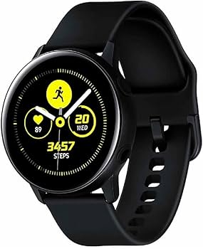 ## SAMSUNG GALAXY WATCH ACTIVE SM-R500 40MM Black FACTORY NEW ##