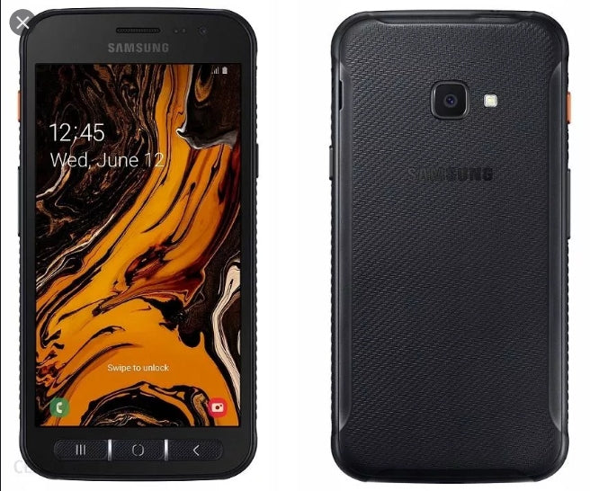 SAMSUNG XCOVER 4S G398F DUAL SIM BLACK + CASE Charger included yes