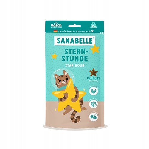 SANABELLE STAR HOUR CRUNCHY STAR-SHAPED CAT TREAT