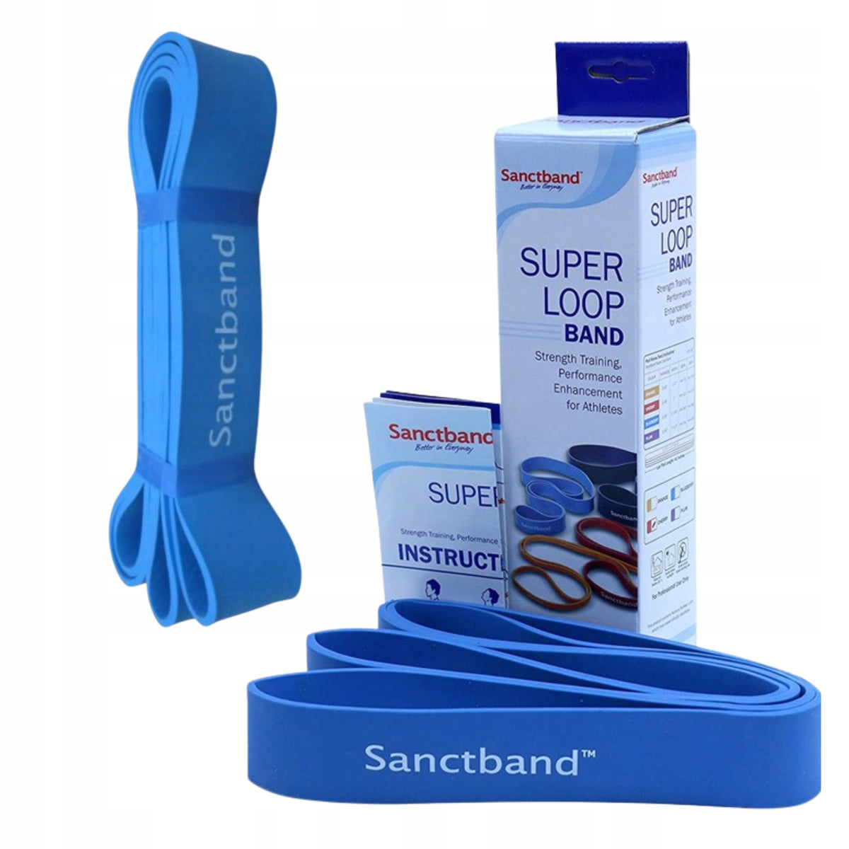 SANCTBAND RESISTANCE EXERCISE BAND 1.4 M FITNESS