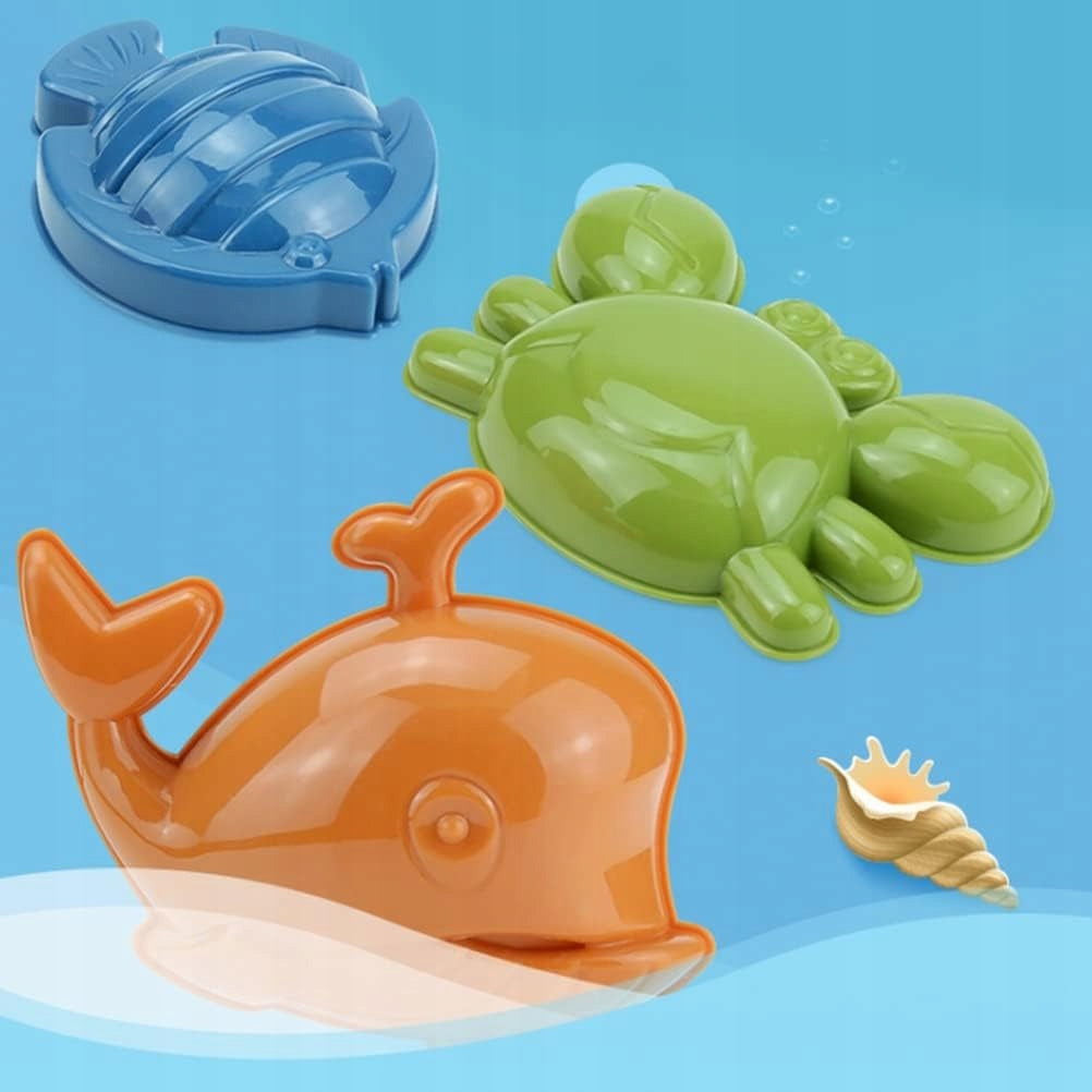 SAND SANDBOX SET BUCKET SPATULA MOLDS 44 CM Manufacturer code ZP9823