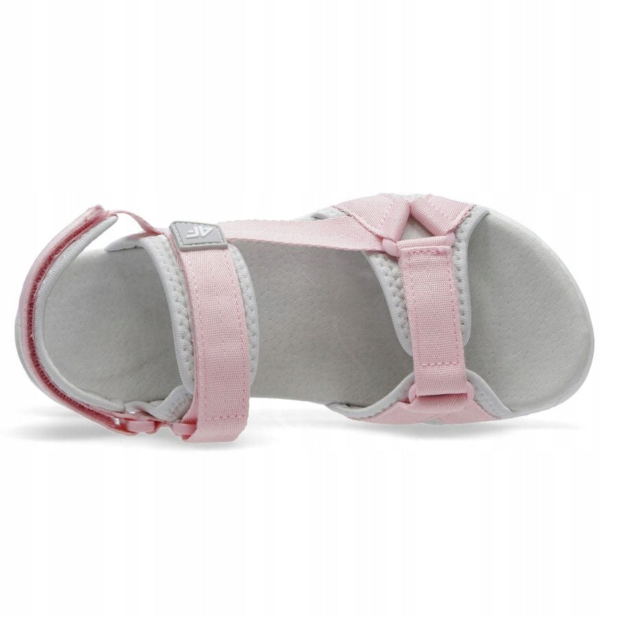 Sandalen für Mädchen 4F HJL22-JSAD001, rosa Farbe 