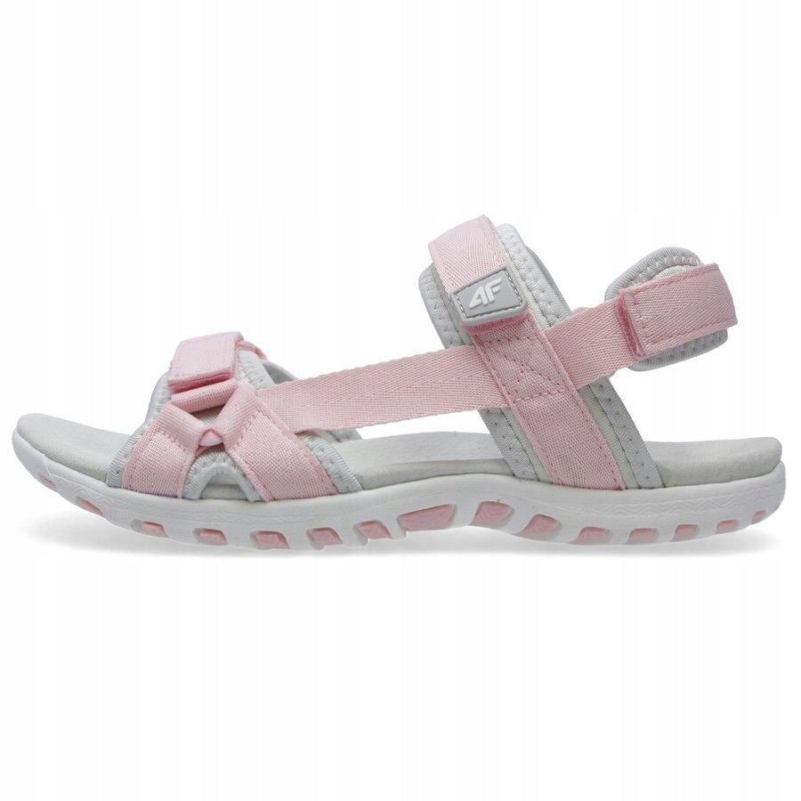 Sandalen für Mädchen 4F HJL22-JSAD001, rosa Farbe 