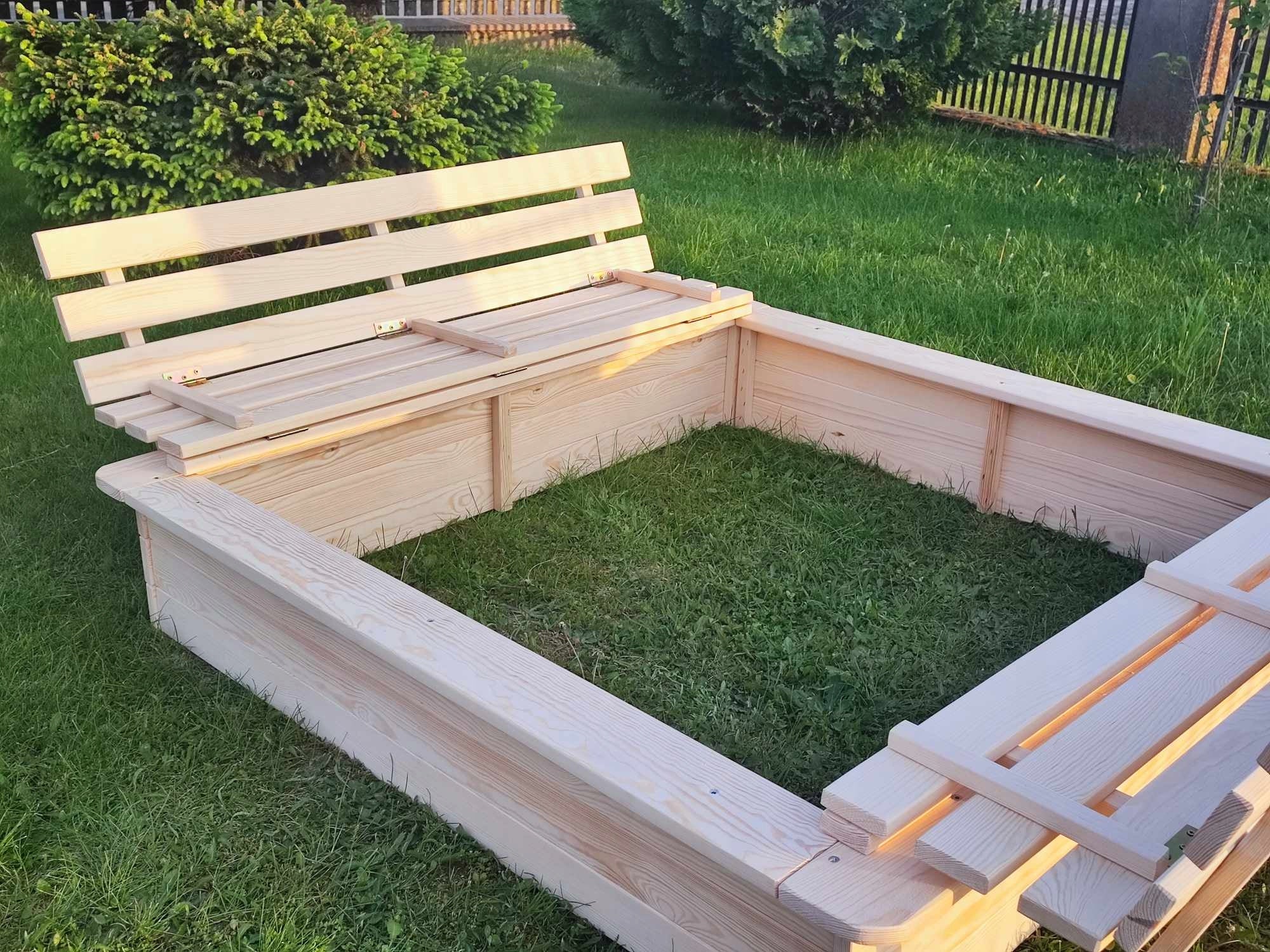 SANDBOX 150*150*30,9*200 UNPAINTED RAW WOOD LOCKABLE Kind wooden