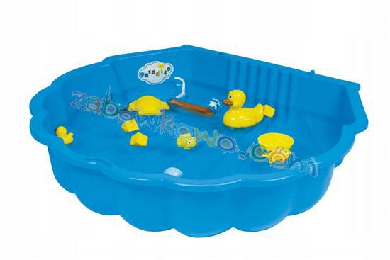SANDBOX CLOSED FOR CHILDREN PLASTIC SHELL POOL COVER FOR BALCONY Brand Paradiso Toys