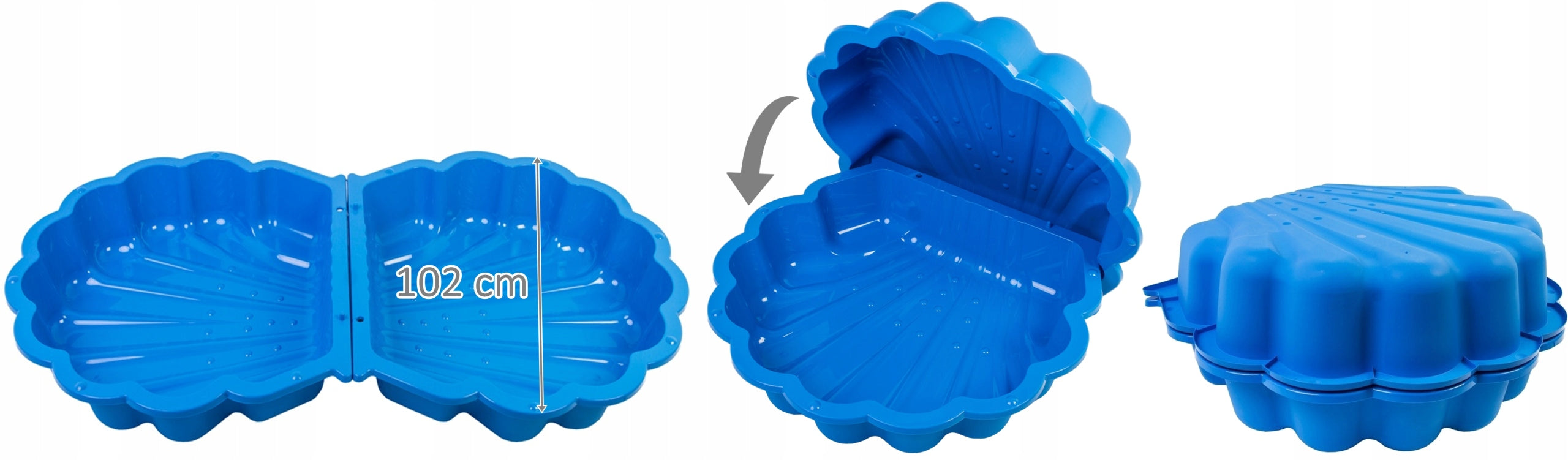 SANDBOX CLOSED FOR CHILDREN PLASTIC SHELL POOL COVER FOR BALCONY Character/Title none