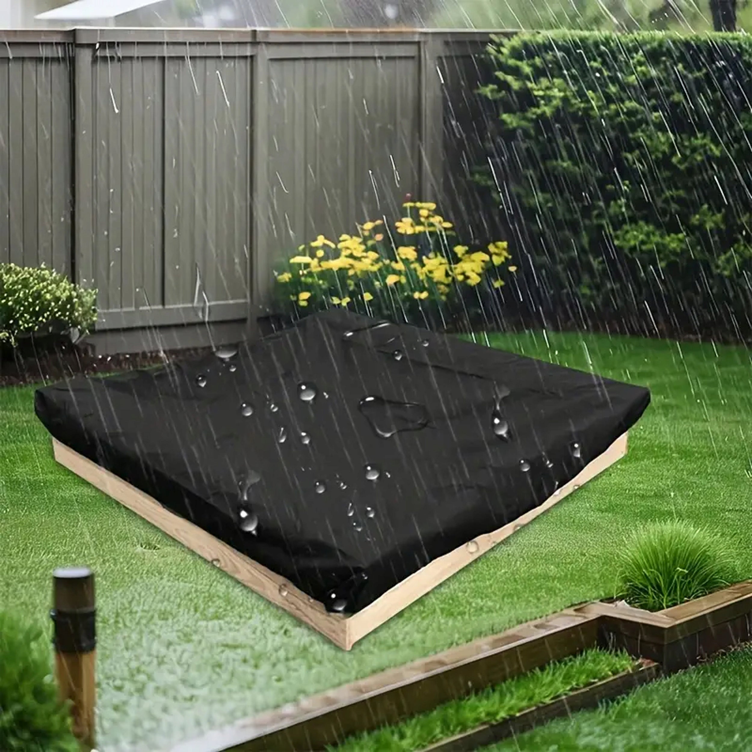 SANDBOX COVER TARPAULIN COVER FOR SANDBOXES 160X160 OXFORD Manufacturer no brand