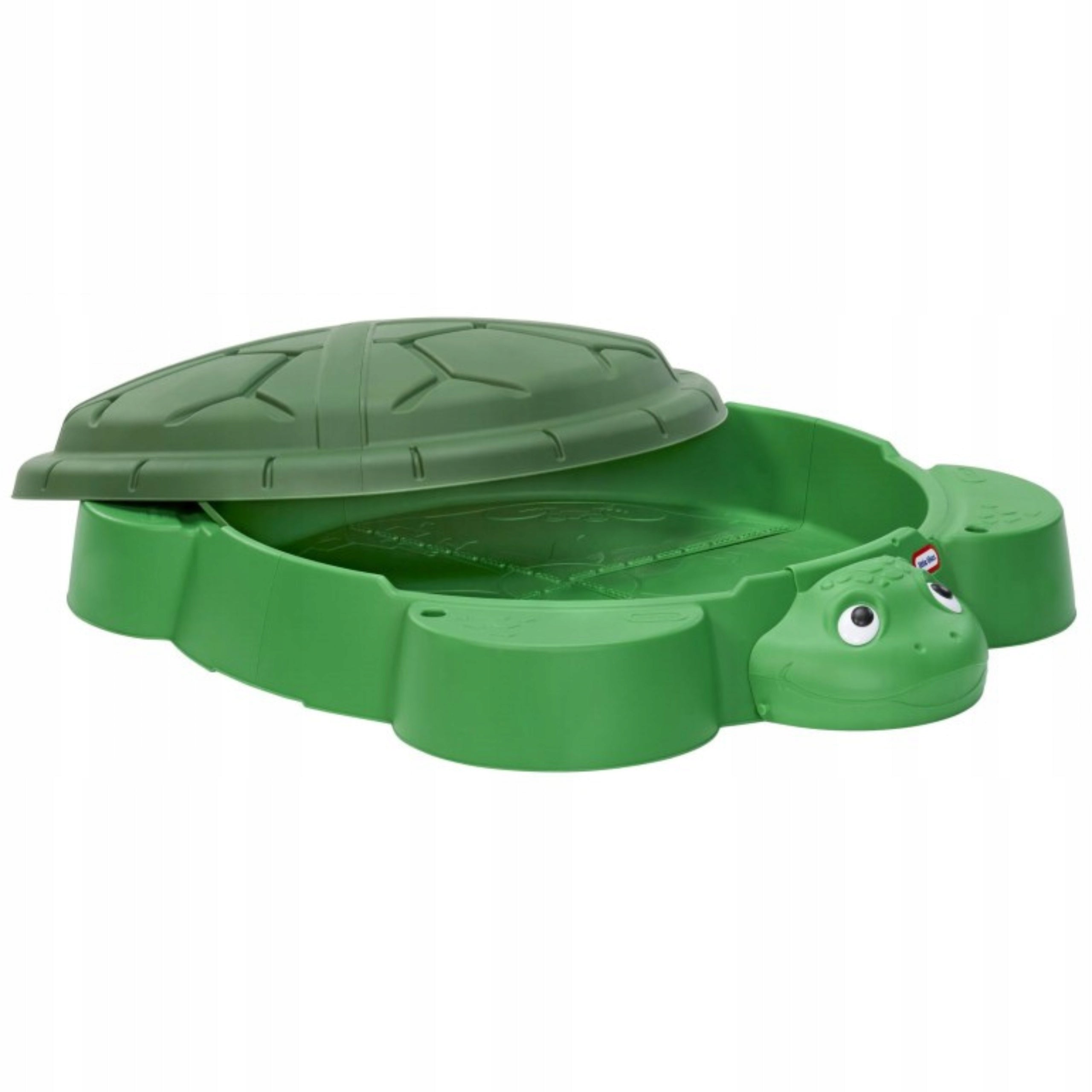 SANDBOX GARDEN POOL 2in1 FOR CHILDREN CLOSED WITH COVER TURTLE LARGE Manufacturer code piaskownica żółw składana