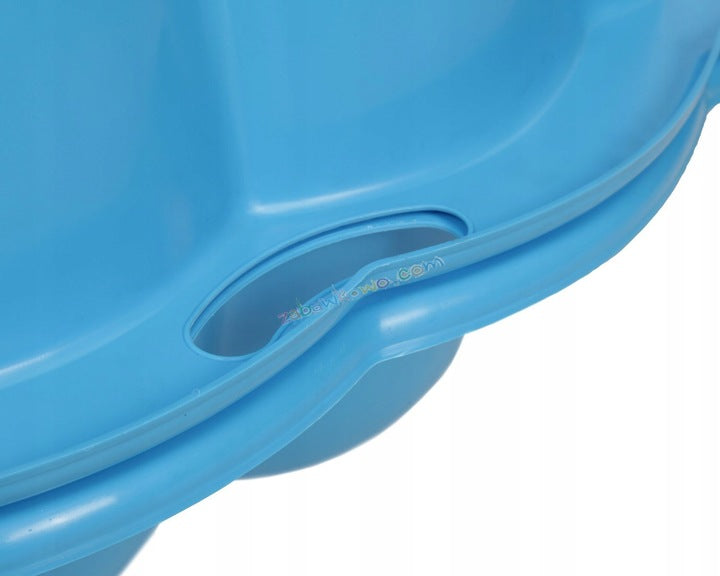 SANDBOX GARDEN SHELL 2IN1 POOL CLOSED DOUBLE BLUE Kid's age 18＋ months