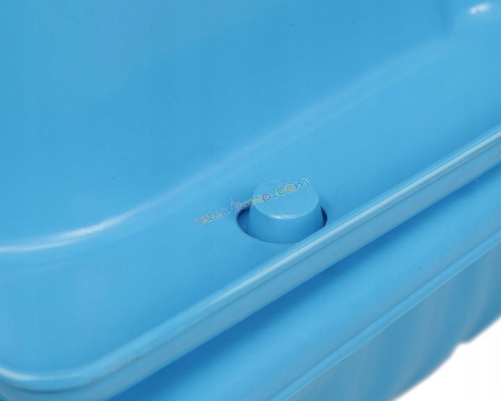 SANDBOX GARDEN SHELL 2IN1 POOL CLOSED DOUBLE BLUE Kind plastic