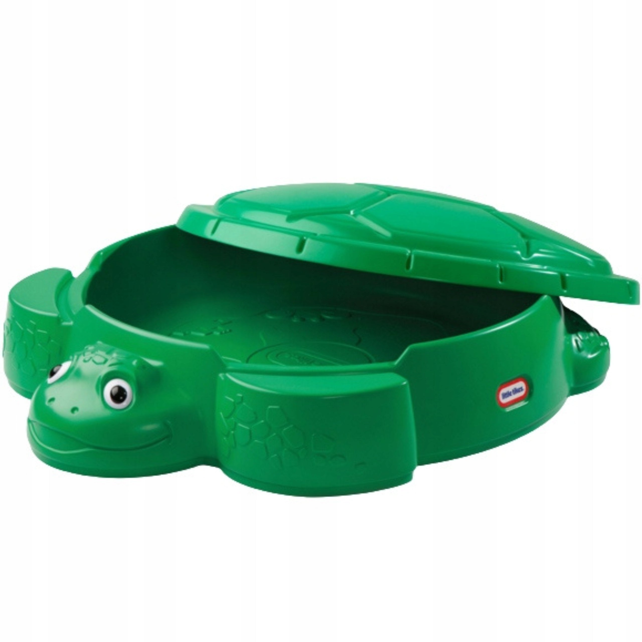 SANDBOX LITTLE TIKES FOR CHILDREN TURTLE GREEN WITH LID AND SEAT Packaging status original
