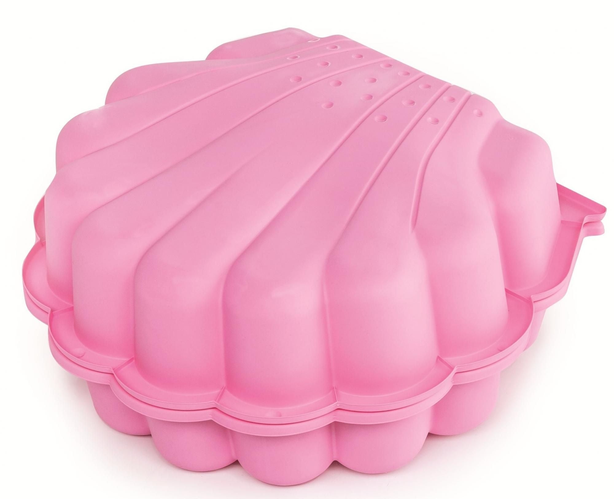 SANDBOX PLASTIC SHELL PINK GARDEN POOL LARGE 2IN1 Manufacturer code 5908076543337