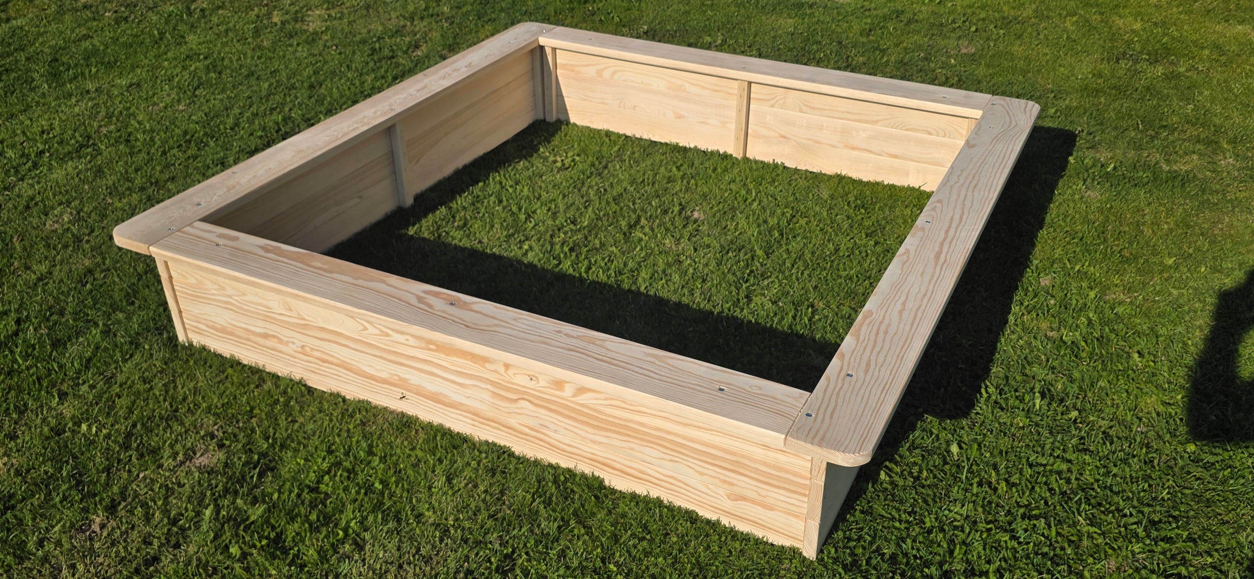 SANDBOX SANDBOXES 150*150*26,3 NOT PAINTED WITHOUT OAK AND SPECIES WYSZ Kid's age 2＋ years