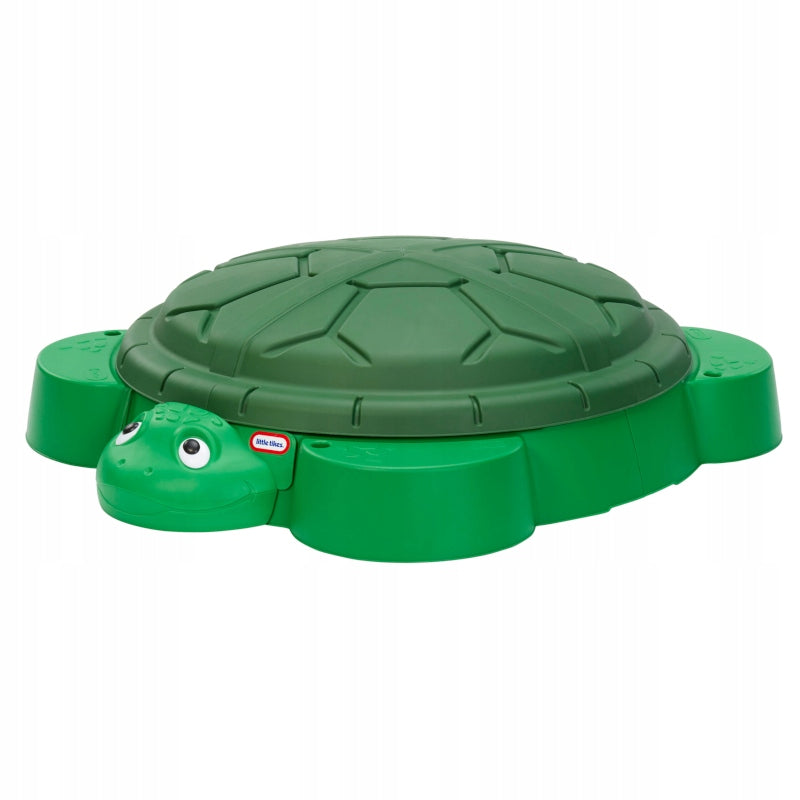 SANDBOX TURTLE WITH LID FOLDING LARGE GARDEN FOR GARDEN LITTLE TIKES Kid's age 3＋ years