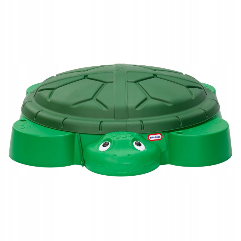 SANDBOX TURTLE WITH LID FOLDING LARGE GARDEN FOR GARDEN LITTLE TIKES Packaging status original