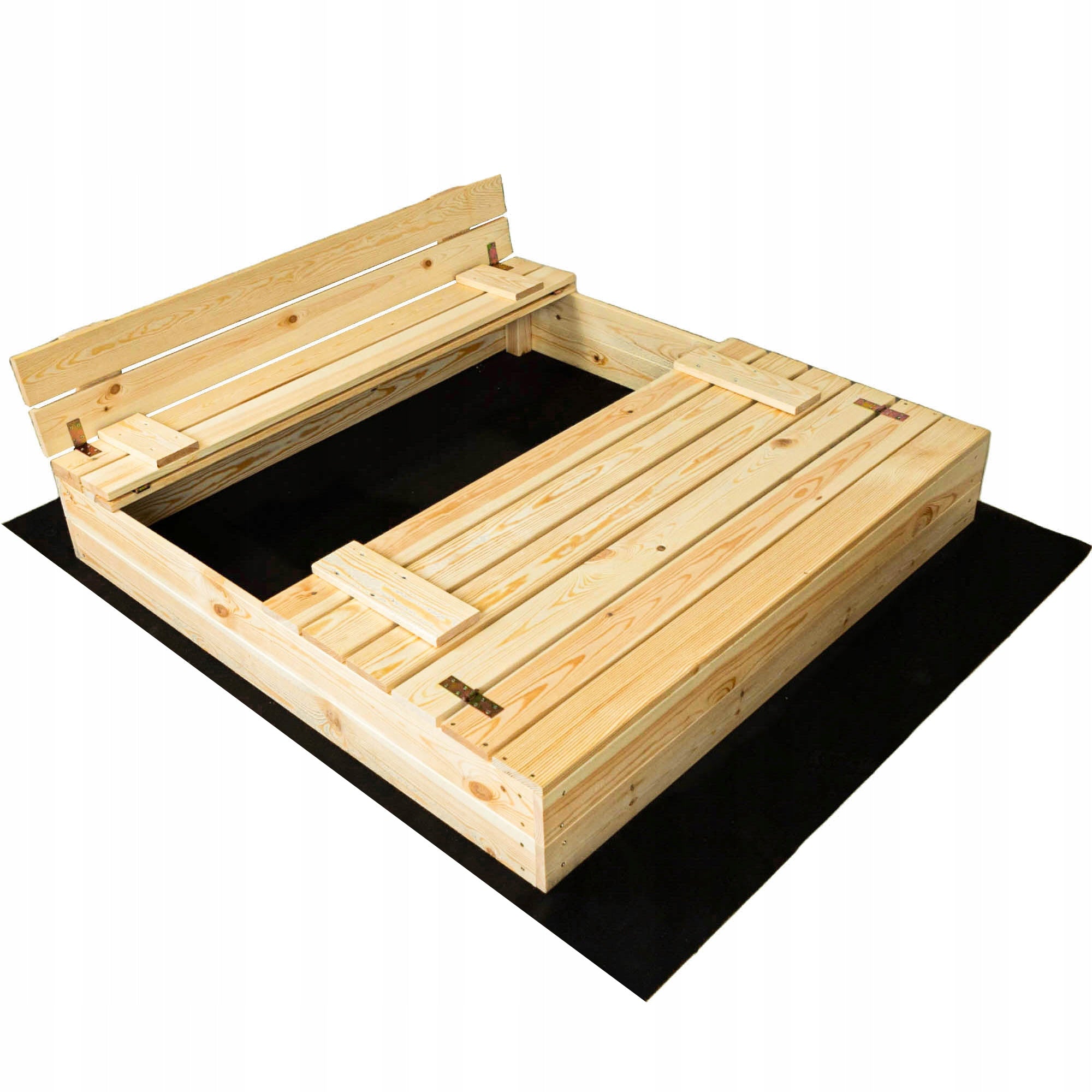 SANDBOX WOODEN CLOSED BENCHES 120cm Packaging status original