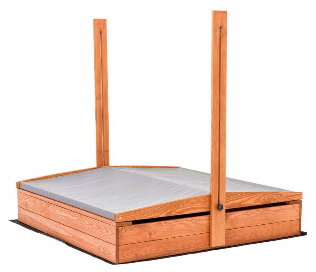 SANDBOX Wooden with Adjustable Canopy IMPREGNATED WITH DIFFERENT COLORS! Kid's age 2＋ years