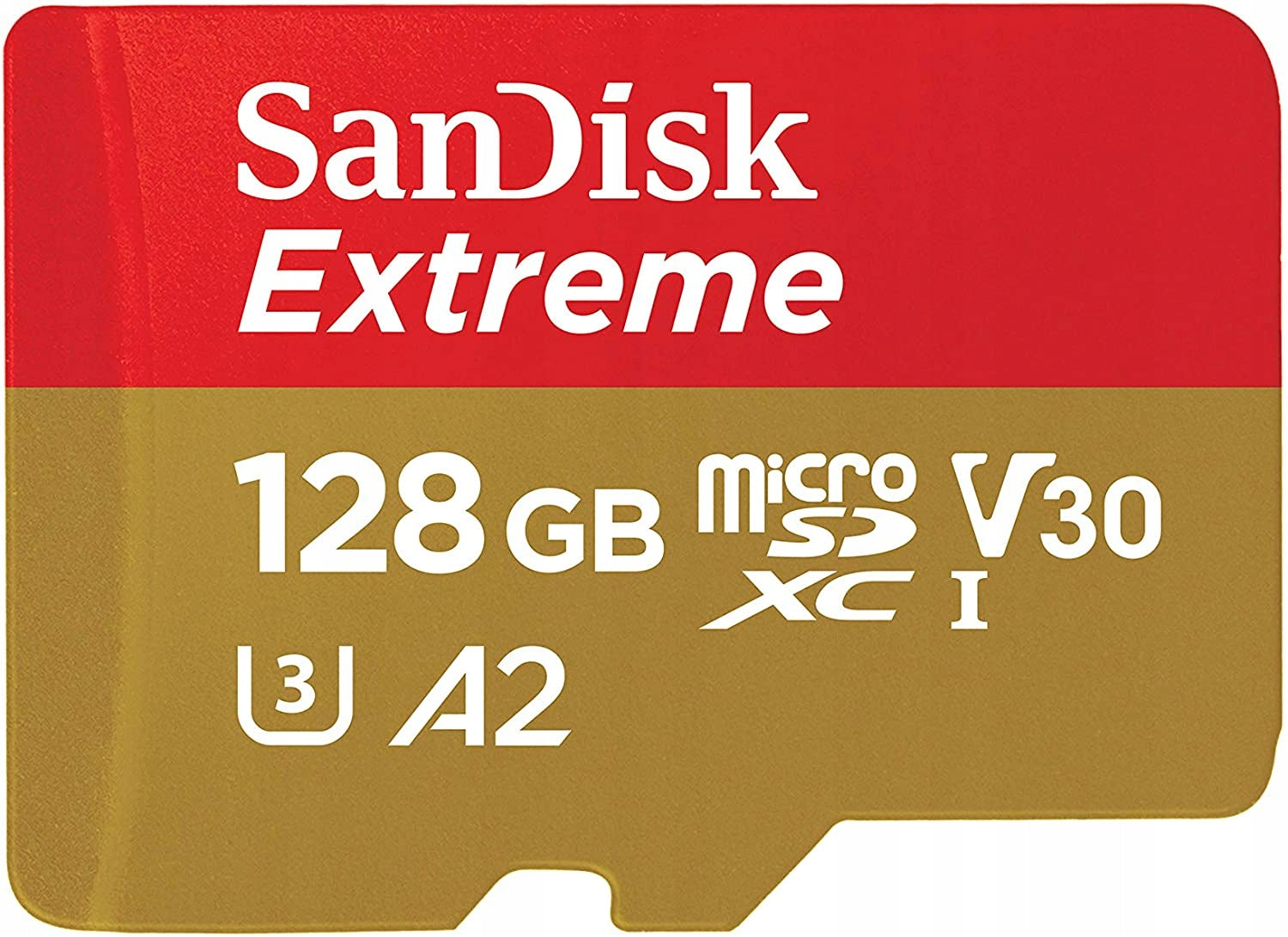 SANDISK 128GB micro SD SDXC UHS-I EXTREME 160/90MB/s Packaging status original