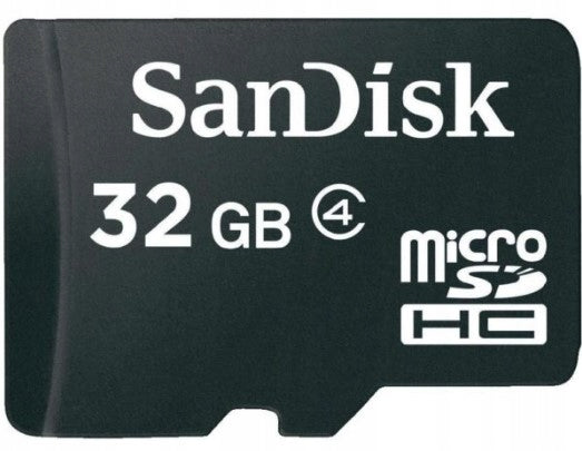 SANDISK 32GB Micro SDHC 32 GB Class 4 MicroSD Card