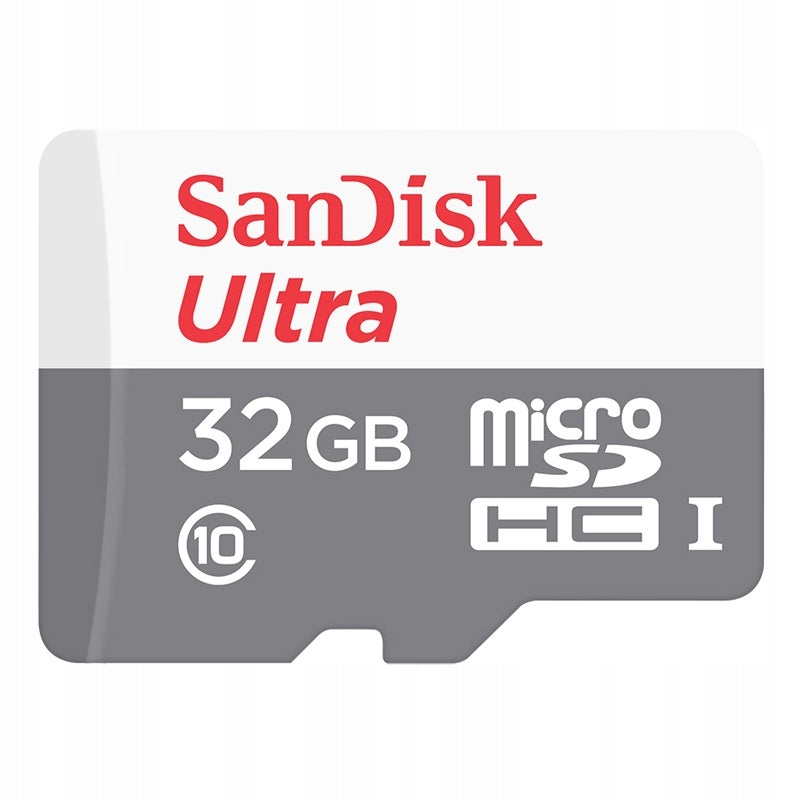 SANDISK 32GB micro SD HC Class 10 ULTRA 80 MB/s UHS-1 U1 memory card Packaging status original