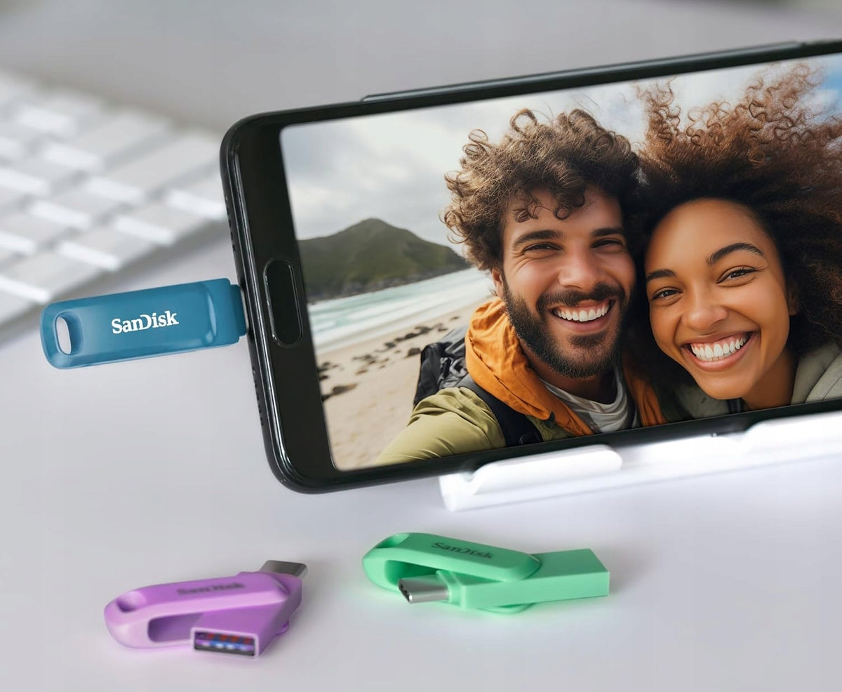 SANDISK Dual Drive Go USB-C 256GB 400MB/s Flash Drive for Phone Fastest Packaging status original