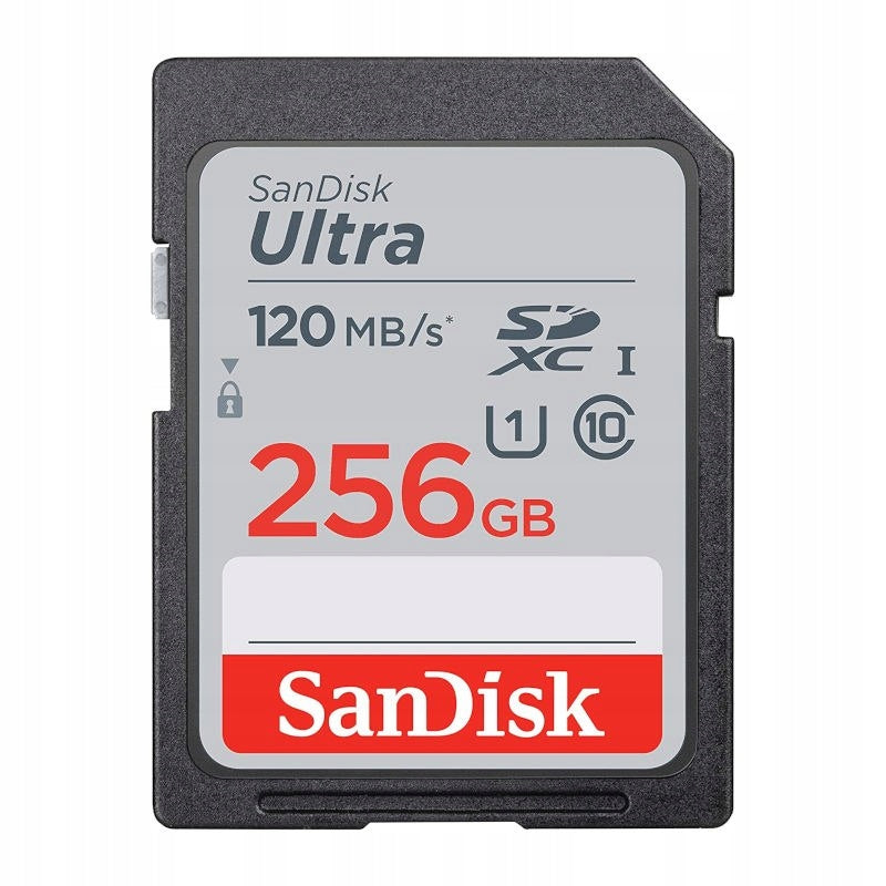 SANDISK ULTRA SDXC 256GB 120MB/s UHS-I Class 10