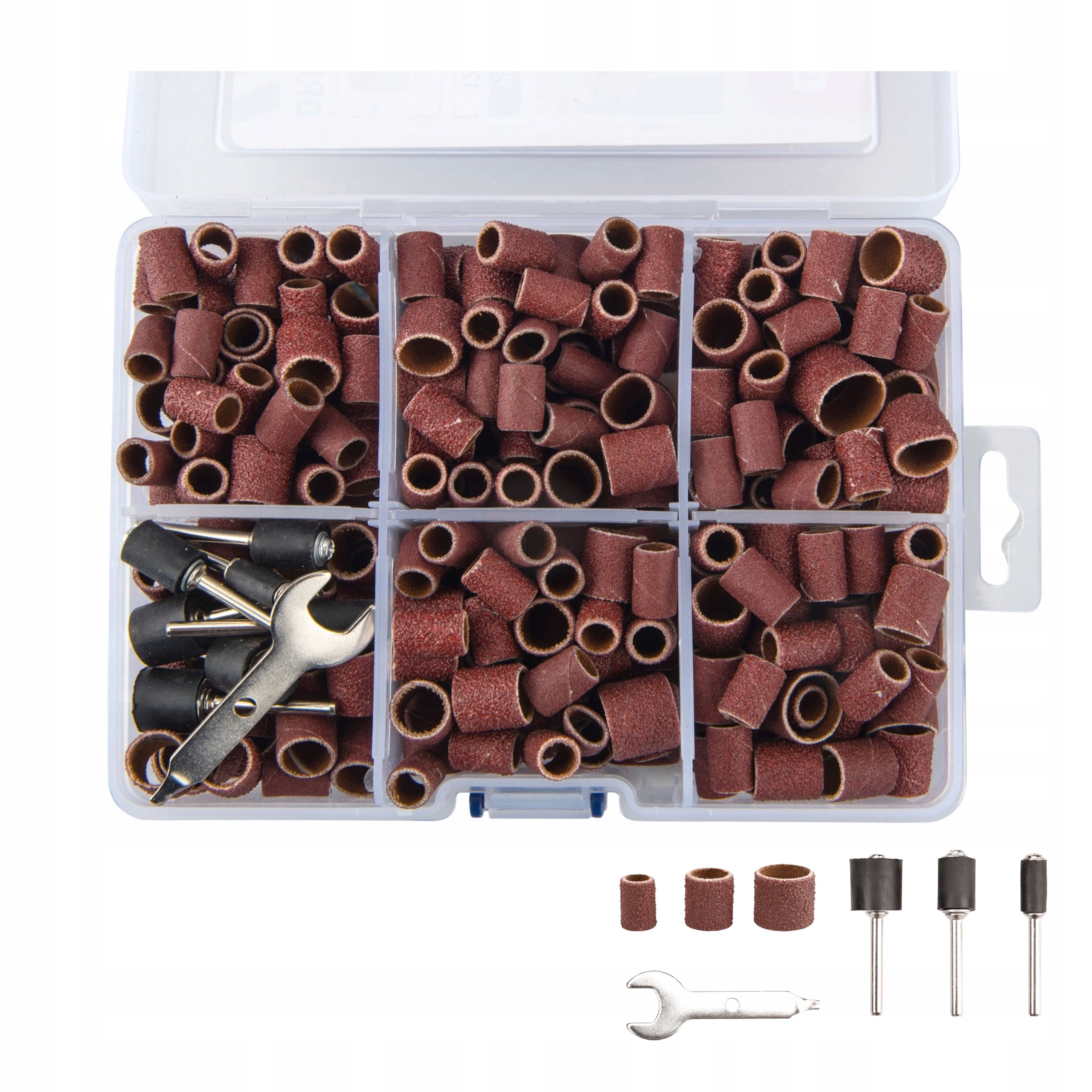 SANDPAPER FOR MINI-GRINDER SET OF ABRASIVE ROLLERS P80-P240 + Shanks Manufacturer code 8803760