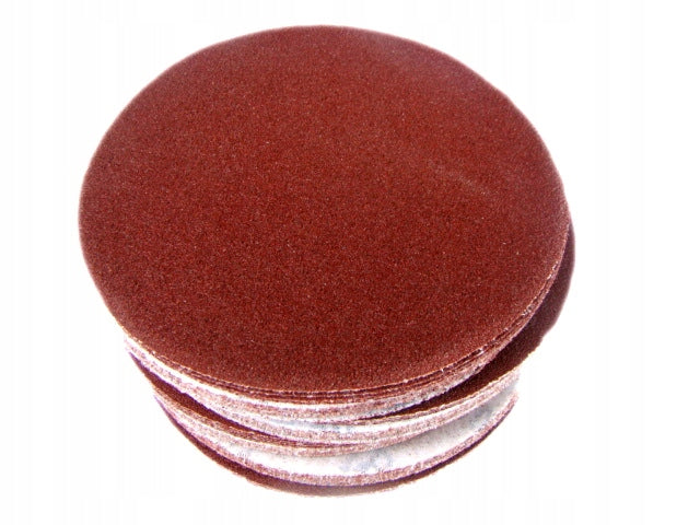 SANDPAPER VELCRO DISC 125MM 50 PCS GRANULATION P40