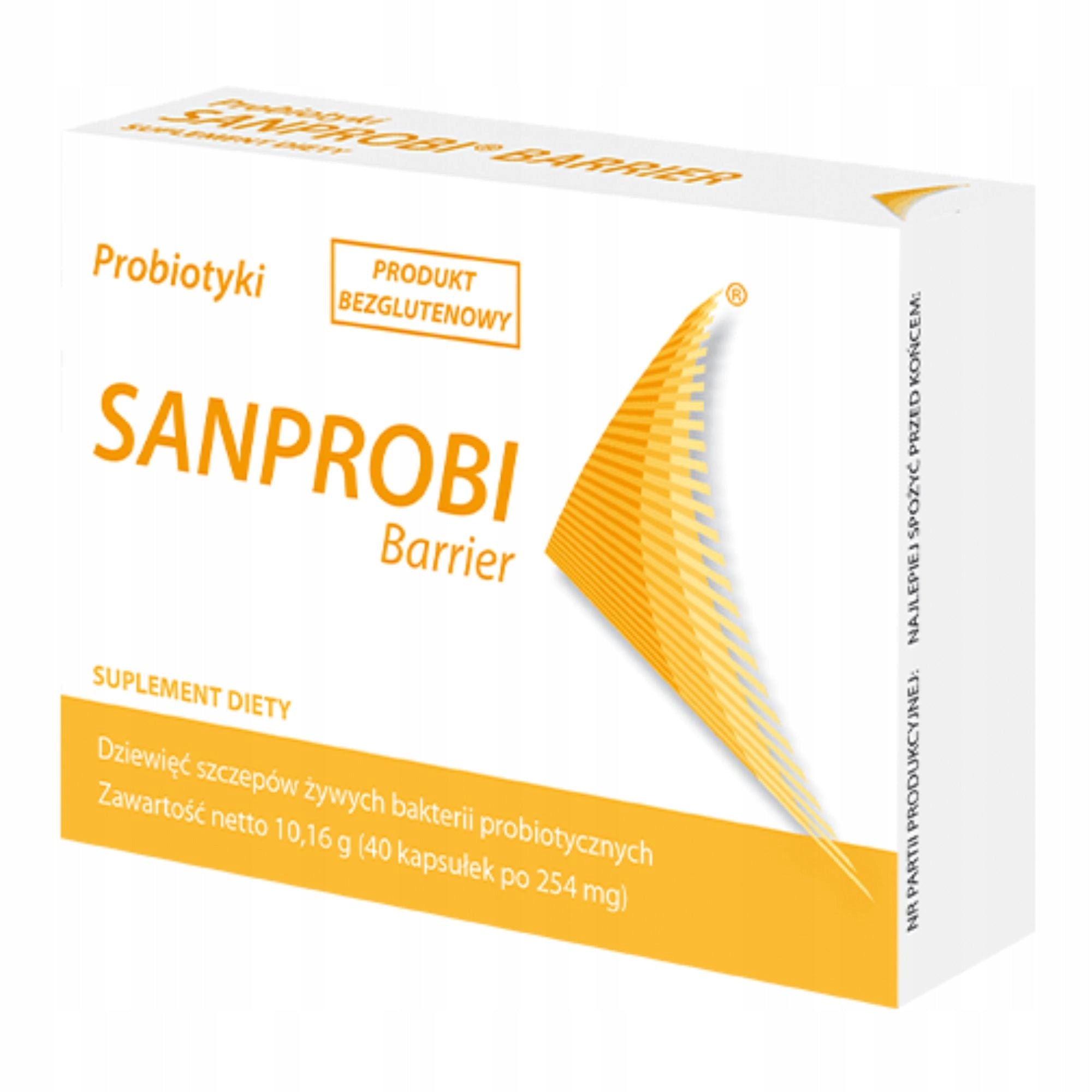 SANPROBI Barrier probiotic 40 capsules