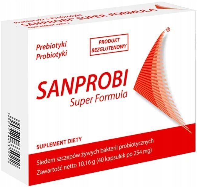 SANPROBI Super Formula Synbiotic 40 capsules