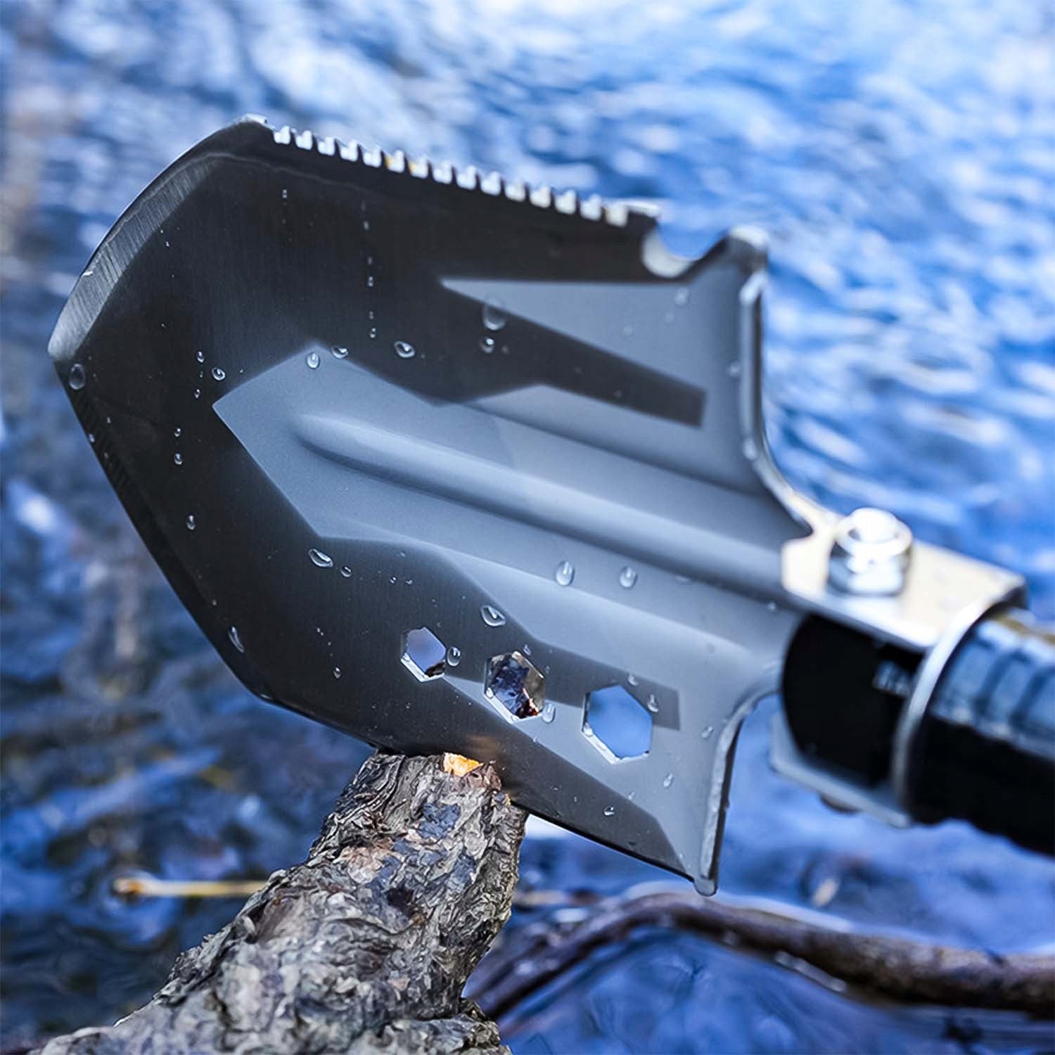 SAPERKA SURVIVAL MILITARY 10in1 MULTITOOL FOLDING TACTICAL GADGET CAMPING Manufacturer code SZPADEL CZARNA METALOWA WIELOFUNKCYJNA ŁOPATA